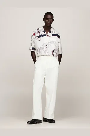 Tommy Hilfiger Relaxed Fit Chinos mit Wappen