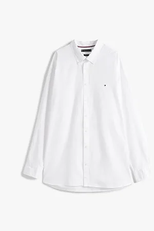 Tommy Hilfiger Plus TH Flex Regular Fit Popelinehemd