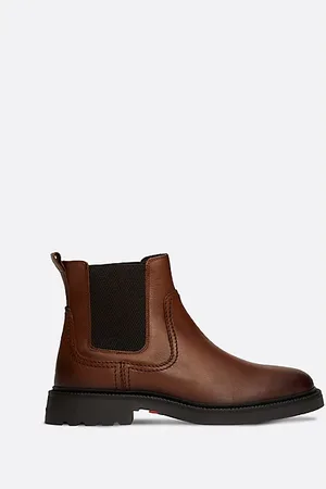 Tommy Hilfiger Leichtgewichtiger Chelsea-Boot aus Leder