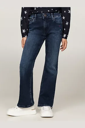 Tommy Hilfiger Bootcut Jeans mit Stern-Stickerei