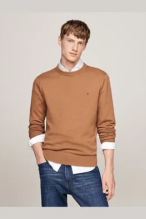 Tommy Hilfiger Rundhalspullover mit Kaschmir