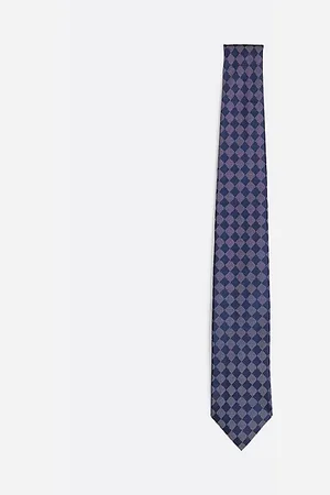 Tommy Hilfiger Krawatte aus reiner Seide mit Gitter-Karo