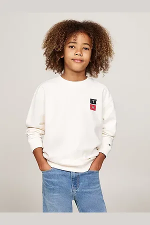 Tommy Hilfiger Rundhals-Sweatshirt mit Rücken-Logo