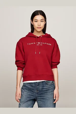 Tommy Hilfiger Fleece-Hoodie mit Logo und Tunnelzug