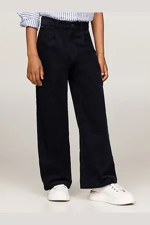 Tommy Hilfiger Cord-Chinos mit weitem Bein