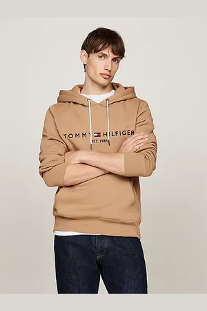 Tommy Hilfiger Hoodie mit Logo-Stickerei und Tunnelzug
