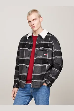 Tommy Hilfiger Casual Fit Overshirt mit Sherpa-Kragen