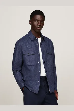 Tommy Hilfiger Wattierte Hemdjacke aus Flanell