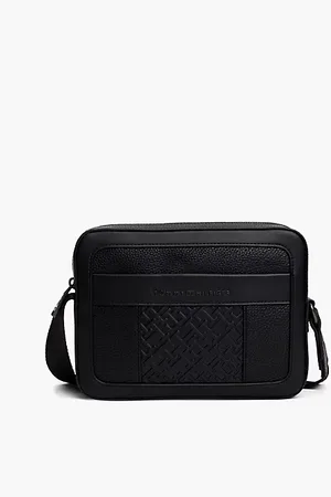 Tommy Hilfiger TH Monogram genarbte Reportertasche