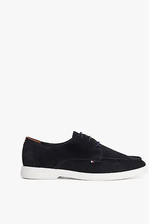 Tommy Hilfiger Derby-Schuh aus Wildleder mit Moc Toe