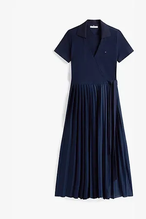 Tommy Hilfiger 1985 Midi-Wickelkleid mit Polokragen