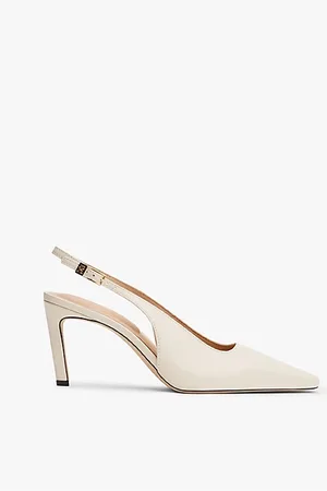 Tommy Hilfiger Leder-Slingback mit spitzer Zehenpartie