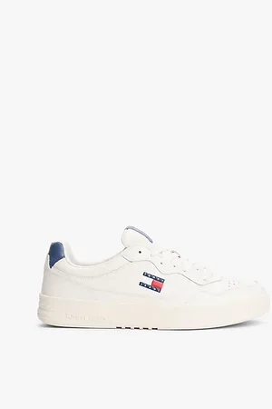 Tommy Hilfiger Cupsole-Sneaker aus geprägtem Leder
