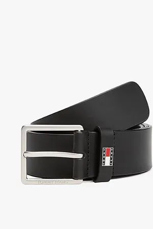 Tommy Hilfiger Ledergürtel mit Logo-Emblem