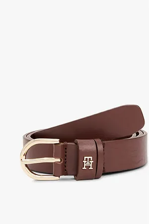 Tommy Hilfiger Essential Ledergürtel mit TH-Monogramm