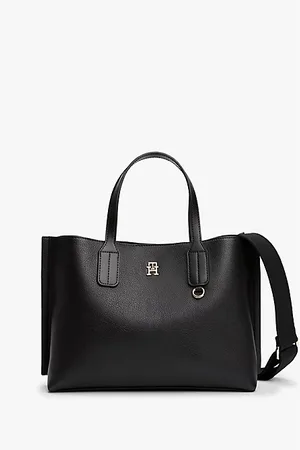 Tommy Hilfiger Tote-Bag mit TH-Monogramm-Emblem