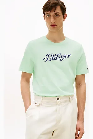 Tommy Hilfiger Logo-T-Shirt mit Rundhalsausschnitt