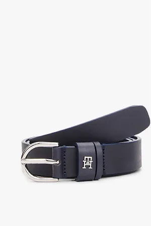Tommy Hilfiger Essential Ledergürtel mit TH-Monogramm