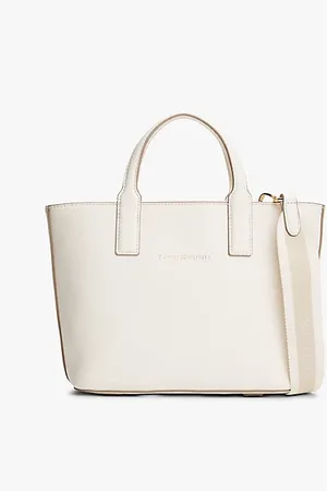 Tommy Hilfiger Tote-Bag mit Gurtband und Logo-Tape