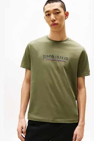 Tommy Hilfiger Rundhals-T-Shirt mit Logo