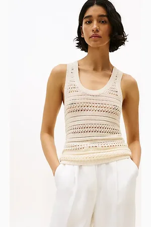 Tommy Hilfiger Gehäkeltes Slim Fit Tanktop