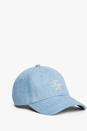 Tommy Hilfiger Denim-Baseball-Cap mit aufgesticktem Logo