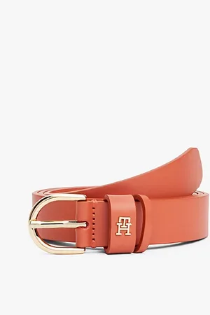 Tommy Hilfiger Essential Ledergürtel mit TH-Monogramm