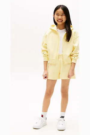 Tommy Hilfiger Sweat-Shorts mit Rüschen-Taille