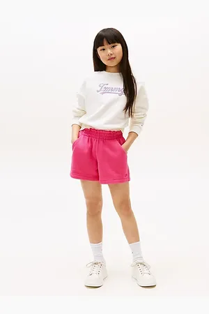 Tommy Hilfiger Sweat-Shorts mit Rüschen-Taille
