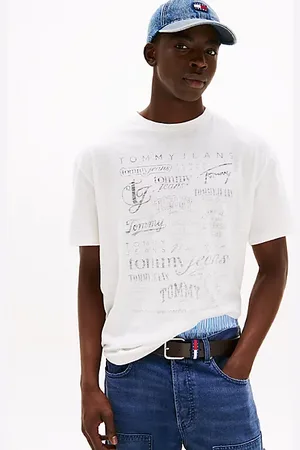 Tommy Hilfiger Relaxed Fit T-Shirt mit Logo-Grafiken