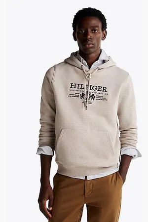 Tommy Hilfiger Hoodie mit aufgesticktem Wappen