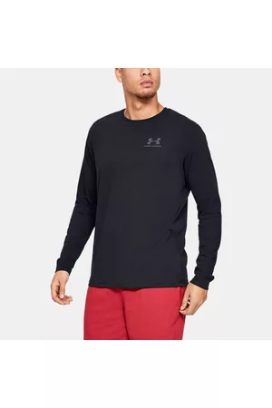 Under Armour Left Chest Oberteil für Herren, langärmlig / L