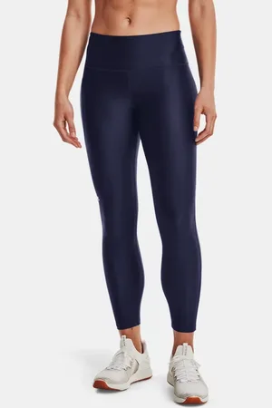 Under Armour Tech Ankle-Leggings für Damen Midnight Blaue Marine / Weiß L