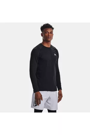 Under Armour Herren ColdGear® Fitted Crew / Weiß L