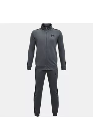 Under Armour Rival Strick-Trainingsanzug für Jungen Pitch / Schwarz / Schwarz YLG (149 - 160 cm)