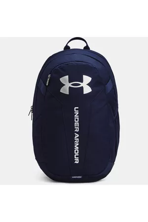 Under Armour Hustle Lite Rucksack Midnight Blaue Marine / Midnight Blaue Marine / Metallisch Silber EINHEITSGRÖSSE