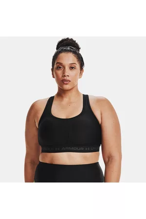 Under Armour Sport-BH Armour® Mid Crossback für Damen / / Jet Grau 1X