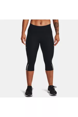 Under Armour Launch Caprihose für Damen / / Reflektierend L
