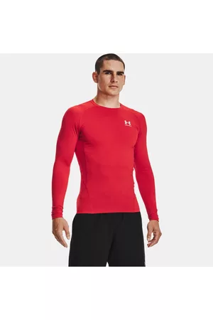 Under Armour HeatGear® Langarm-Oberteil für Herren / Weiß 3XL