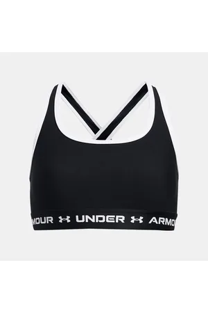 Under Armour Mädchen Crossback Sport-BH / / Weiß YSM (127 - 137 cm)