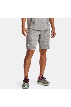 Under Armour Rival Shorts aus French Terry für Herren Onyx / Schwarz L
