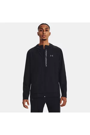 Under Armour OutRun The Storm Jacke für Herren / Jet Grau / Reflektierend L