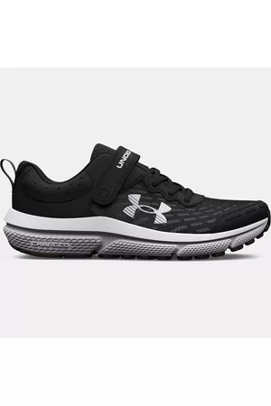 Under Armour Pre-School Assert 10 AC Laufschuhe für Jungen / Weiß / Weiß 32
