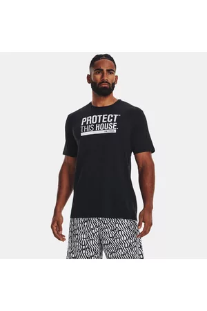 Under Armour Protect This House Kurzarm-Oberteil für Herren / Weiß S