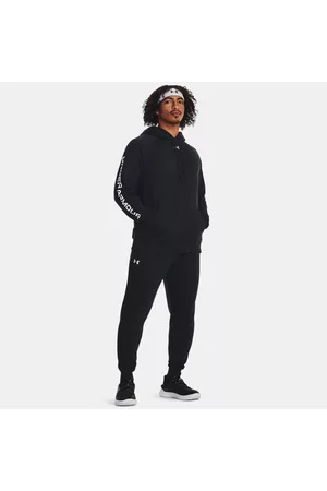 Under Armour Rival Fleece-Trainingsanzug / Weiß 3XL