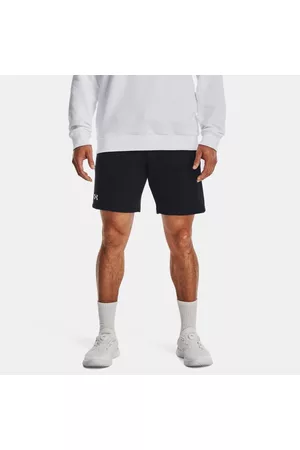 Under Armour Rival Fleece Shorts für Herren / Weiß L
