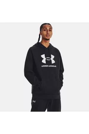 Under Armour Rival Fleece Logo Hoodie für Herren / Weiß L