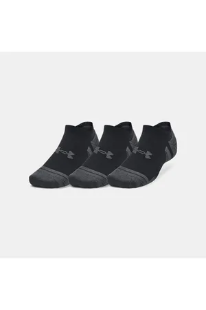 Under Armour Unisex Performance Tech-Füßlinge im 3er-Pack / / Jet Grau L