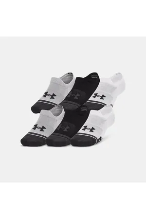 Under Armour Unisex Performance Ultra Low Tech-Socken mit Laschen im 3er-Pack Mod / Weiß / Jet L