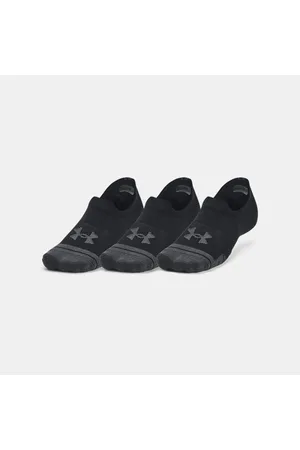 Under Armour Unisex Performance Ultra Low Tech-Socken mit Laschen im 3er-Pack / / Jet Grau L